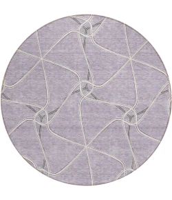 Addison Chantille ACN948-Lavender 8 ft. X 8 ft. Round Rug