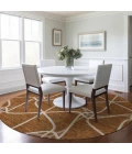 Addison Chantille ACN948-Paprika 8 ft. X 8 ft. Round Rug