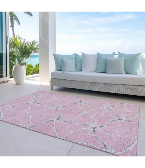 Addison Chantille ACN948-Pink 5 ft. X 7 ft. 6 in. Rectangle Rug