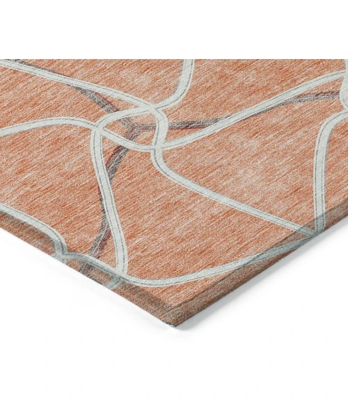 Addison Chantille ACN948-Salmon 5 ft. X 7 ft. 6 in. Rectangle Rug