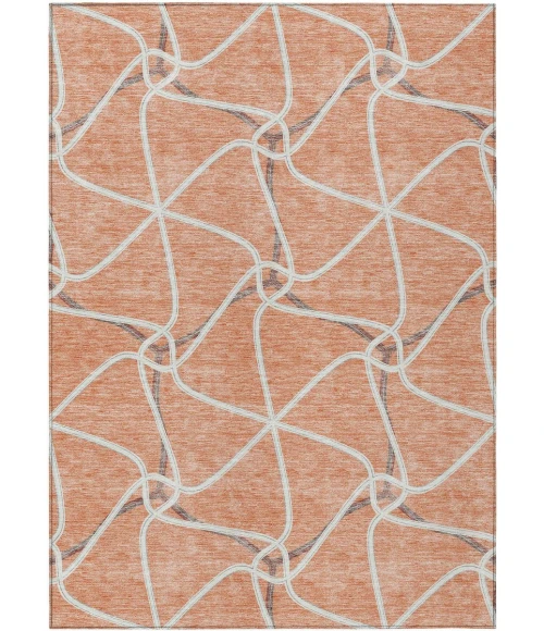 Addison Chantille ACN948-Salmon 5 ft. X 7 ft. 6 in. Rectangle Rug