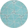 Addison Chantille ACN948-Teal 8 ft. X 8 ft. Round Rug