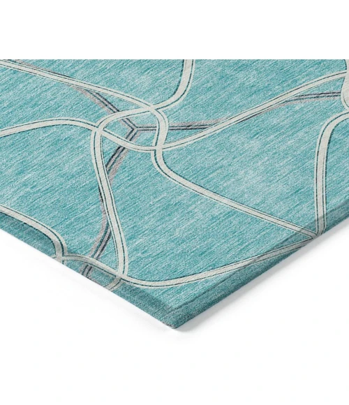 Addison Chantille ACN948-Teal 5 ft. X 7 ft. 6 in. Rectangle Rug