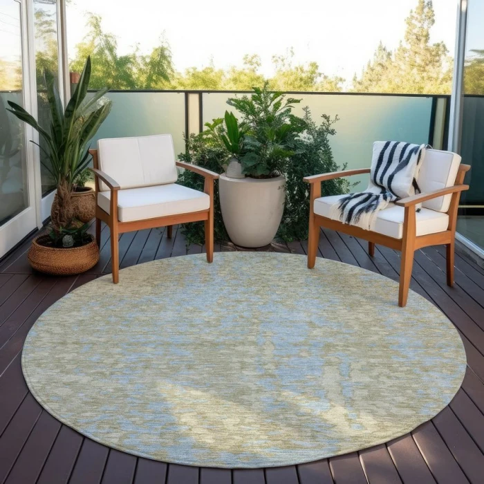 Addison Chantille ACN949-Beige 8 ft. X 8 ft. Round Rug