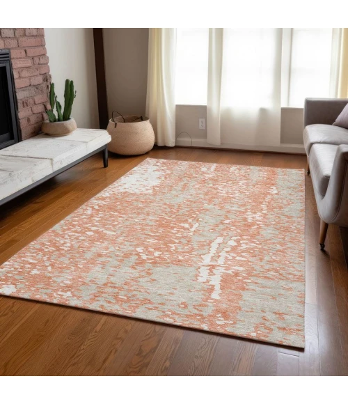 Addison Chantille ACN949-Coral 5 ft. X 7 ft. 6 in. Rectangle Rug