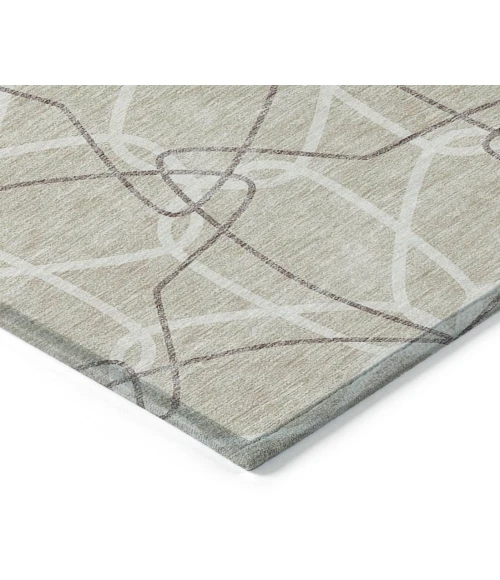 Addison Chantille ACN950-Beige 8 ft. X 8 ft. Round Rug