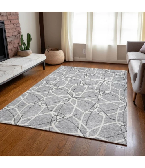 Addison Chantille ACN950-Gray 5 ft. X 7 ft. 6 in. Rectangle Rug