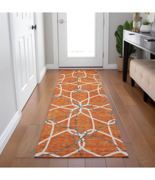 Addison Chantille ACN950-Orange 2 ft. 3 in. X 7 ft. 6 in. Rectangle Rug