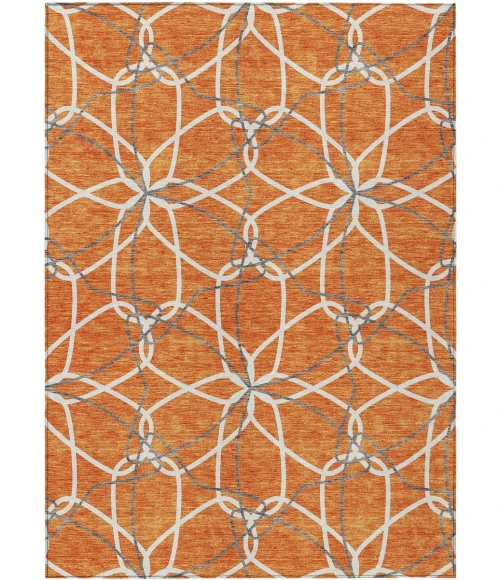 Addison Chantille ACN950-Orange 5 ft. X 7 ft. 6 in. Rectangle Rug