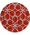 Addison Chantille ACN950-Red 8 ft. X 8 ft. Round Rug