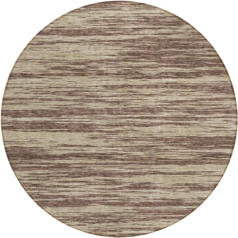 Addison Chantille ACN951-Brown 8 ft. X 8 ft. Round Rug