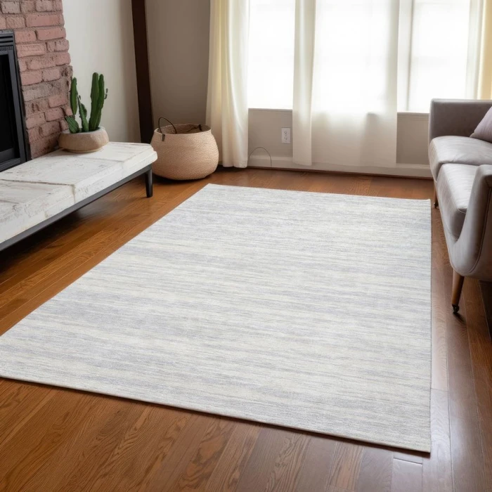 Addison Chantille ACN951-Silver 9 ft. X 12 ft. Rectangle Rug