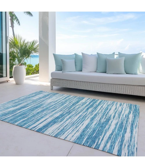 Addison Chantille ACN951-Teal 5 ft. X 7 ft. 6 in. Rectangle Rug