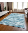 Addison Chantille ACN951-Teal 5 ft. X 7 ft. 6 in. Rectangle Rug
