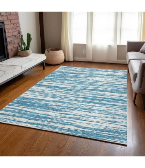 Addison Chantille ACN951-Teal 5 ft. X 7 ft. 6 in. Rectangle Rug