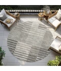 Addison Chantille ACN954-Beige 8 ft. X 8 ft. Round Rug