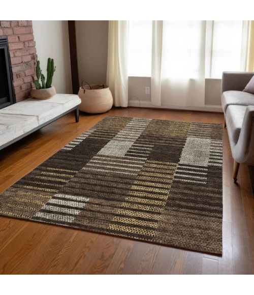 Addison Chantille ACN954-Chocolate 8 ft. X 10 ft. Rectangle Rug