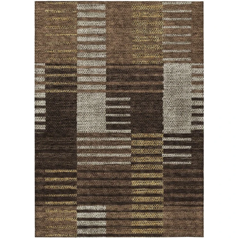 Addison Chantille ACN954-Chocolate 3 ft. X 5 ft. Rectangle Rug