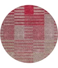 Addison Chantille ACN954-Garnet 8 ft. X 8 ft. Round Rug