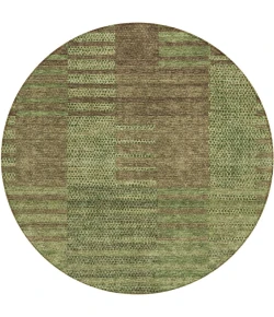 Addison Chantille ACN954-Mocha 8 ft. X 8 ft. Round Rug