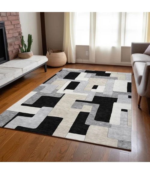 Addison Chantille ACN955-Black 8 ft. X 10 ft. Rectangle Rug