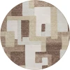 Addison Chantille ACN955-Brown 8 ft. X 8 ft. Round Rug