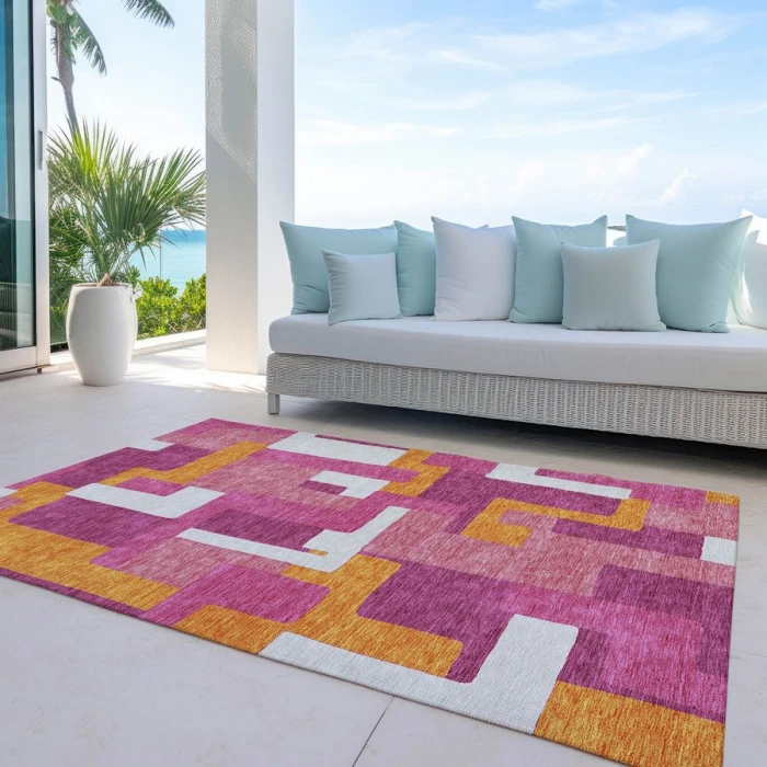 Addison Chantille ACN955-Pink 3 ft. X 5 ft. Rectangle Rug