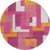 Addison Chantille ACN955-Pink 8 ft. X 8 ft. Round Rug