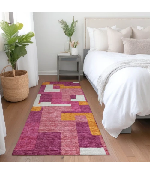 Addison Chantille ACN955-Pink 2 ft. 3 in. X 7 ft. 6 in. Rectangle Rug