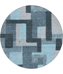 Addison Chantille ACN955-Sky 8 ft. X 8 ft. Round Rug