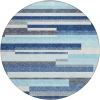 Addison Chantille ACN956-Blue 8 ft. X 8 ft. Round Rug