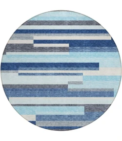 Addison Chantille ACN956-Blue 8 ft. X 8 ft. Round Rug