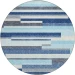 Addison Chantille ACN956-Blue 8 ft. X 8 ft. Round Rug