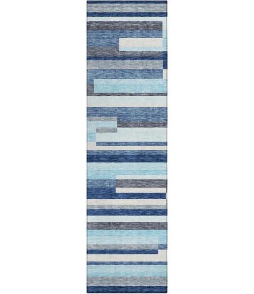 Addison Chantille ACN956-Blue 2 ft. 3 in. X 7 ft. 6 in. Rectangle Rug