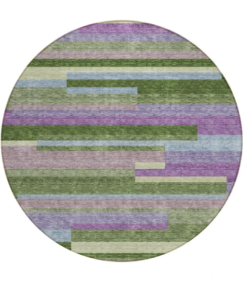 Addison Chantille ACN956-Cactus 8 ft. X 8 ft. Round Rug