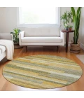 Addison Chantille ACN956-Honey 8 ft. X 8 ft. Round Rug