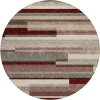 Addison Chantille ACN956-Merlot 8 ft. X 8 ft. Round Rug
