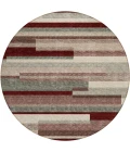 Addison Chantille ACN956-Merlot 8 ft. X 8 ft. Round Rug