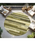 Addison Chantille ACN956-Olive 8 ft. X 8 ft. Round Rug