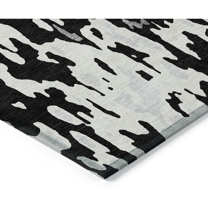Addison Chantille ACN957-Black 5 ft. X 7 ft. 6 in. Rectangle Rug