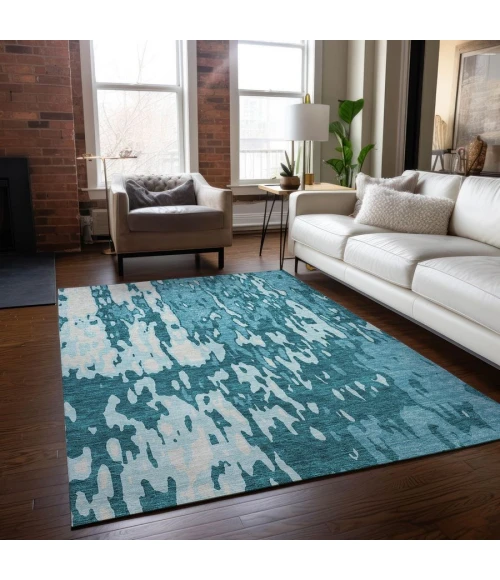 Addison Chantille ACN957-Teal 8 ft. X 10 ft. Rectangle Rug