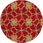 Addison Chantille ACN958-Paprika 8 ft. X 8 ft. Round Rug