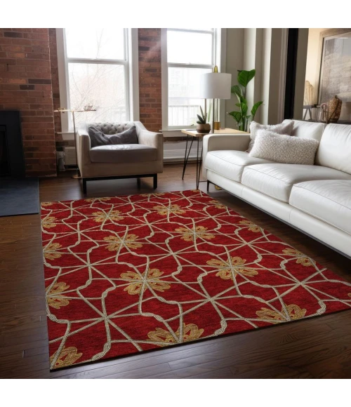 Addison Chantille ACN958-Paprika 9 ft. X 12 ft. Rectangle Rug