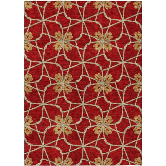 Addison Chantille ACN958-Paprika 5 ft. X 7 ft. 6 in. Rectangle Rug
