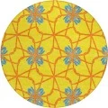 Addison Chantille ACN958-Yellow 8 ft. X 8 ft. Round Rug