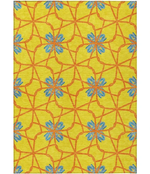 Addison Chantille ACN958-Yellow 5 ft. X 7 ft. 6 in. Rectangle Rug