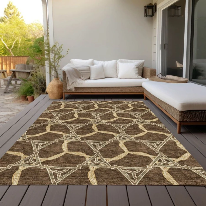 Addison Chantille ACN959-Brown 5 ft. X 7 ft. 6 in. Rectangle Rug