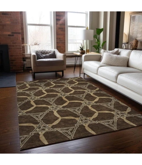 Addison Chantille ACN959-Brown 10 ft. X 14 ft. Rectangle Rug