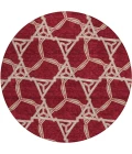Addison Chantille ACN959-Burgundy 8 ft. X 8 ft. Round Rug