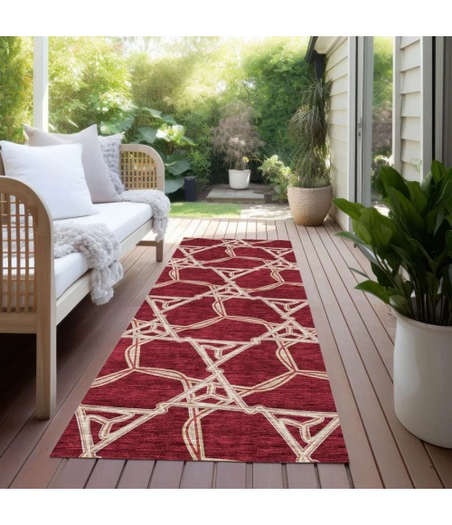 Addison Chantille ACN959-Burgundy 2 ft. 3 in. X 7 ft. 6 in. Rectangle Rug
